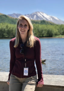 Alissa at Mount St. Helens